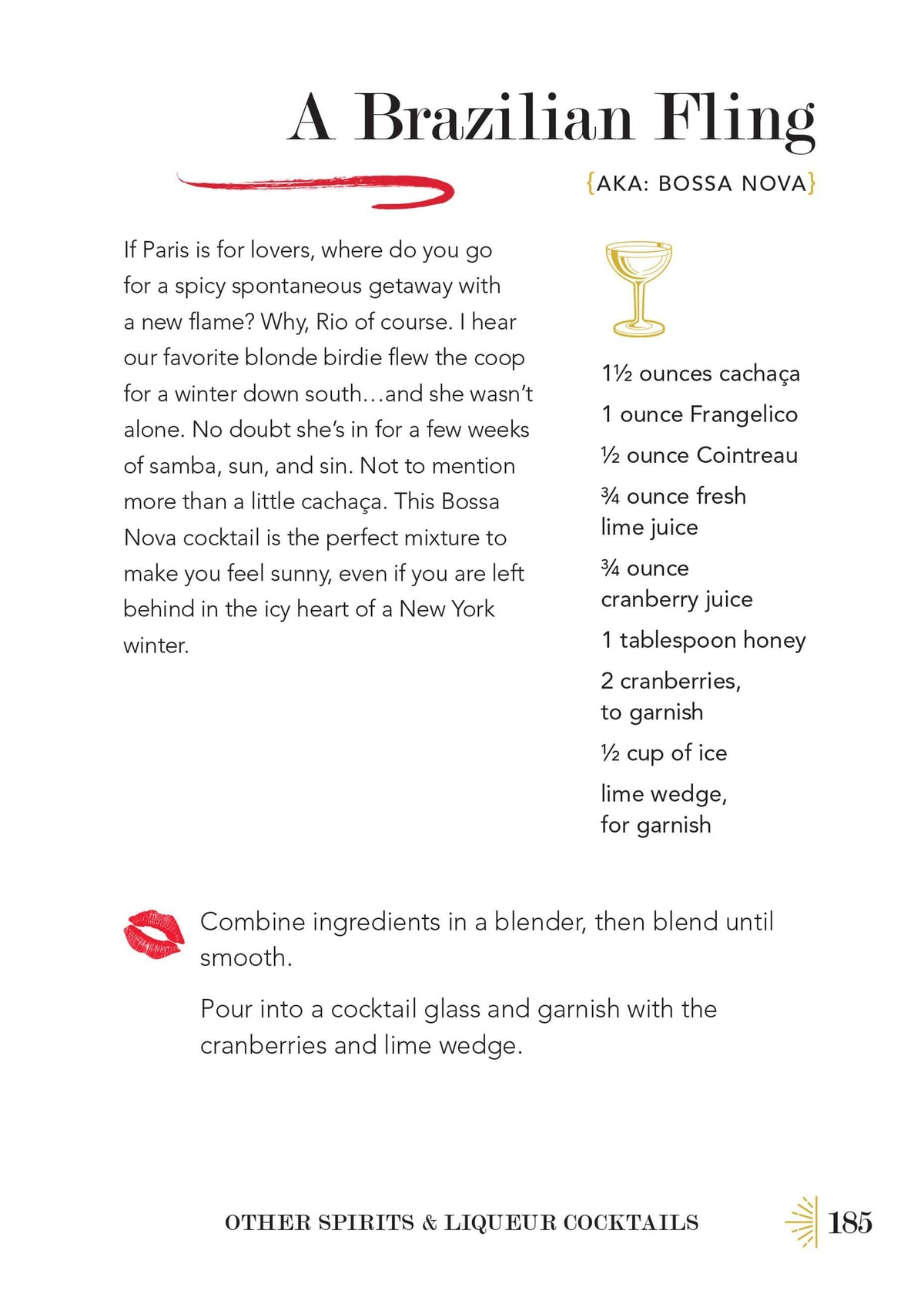 XOXO, A Cocktail Book