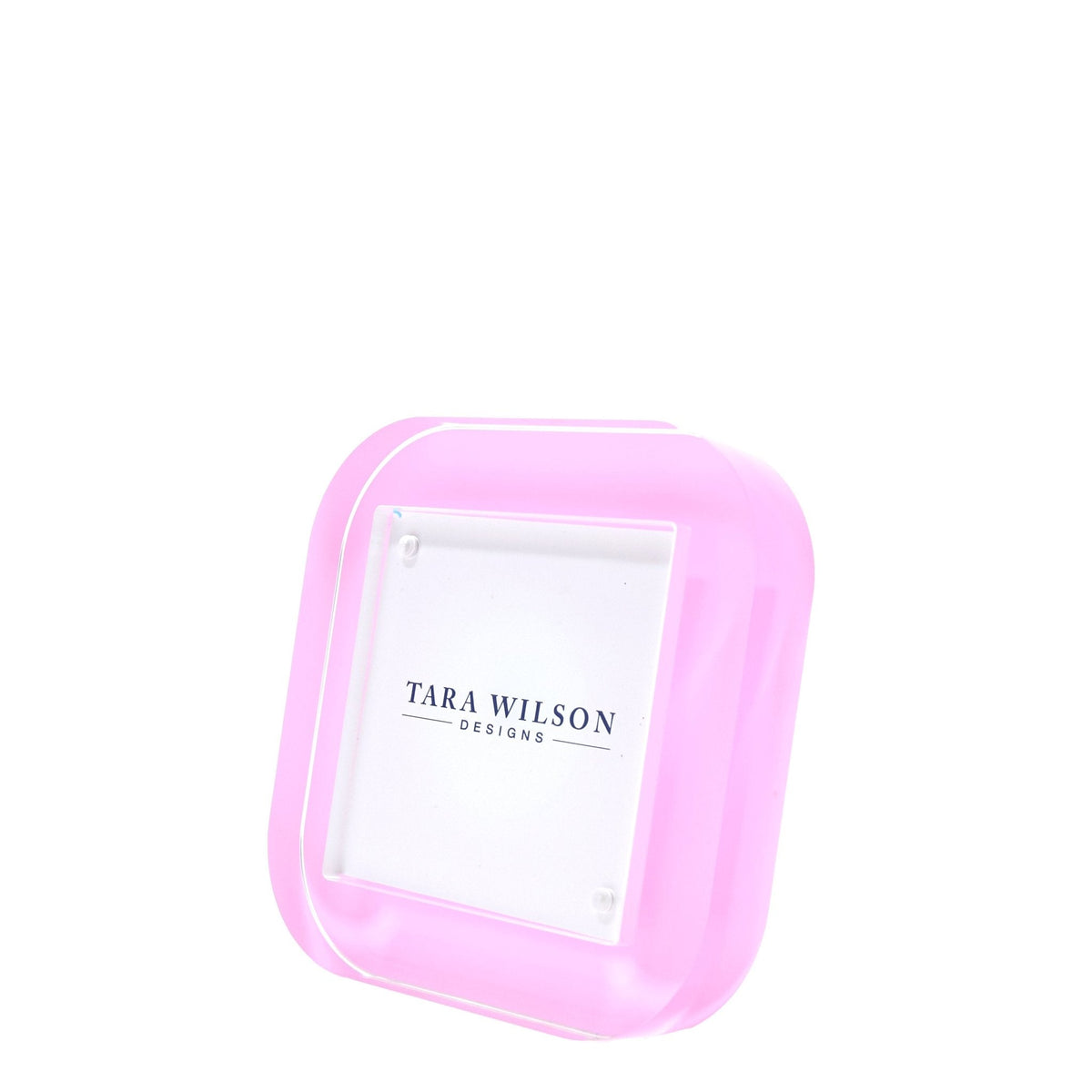 Pastel Pink Acrylic 4" x 4" Pop Frame