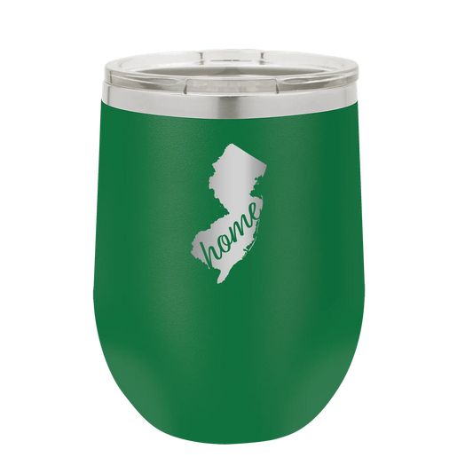 New Jersey Home Wine Cup | Green