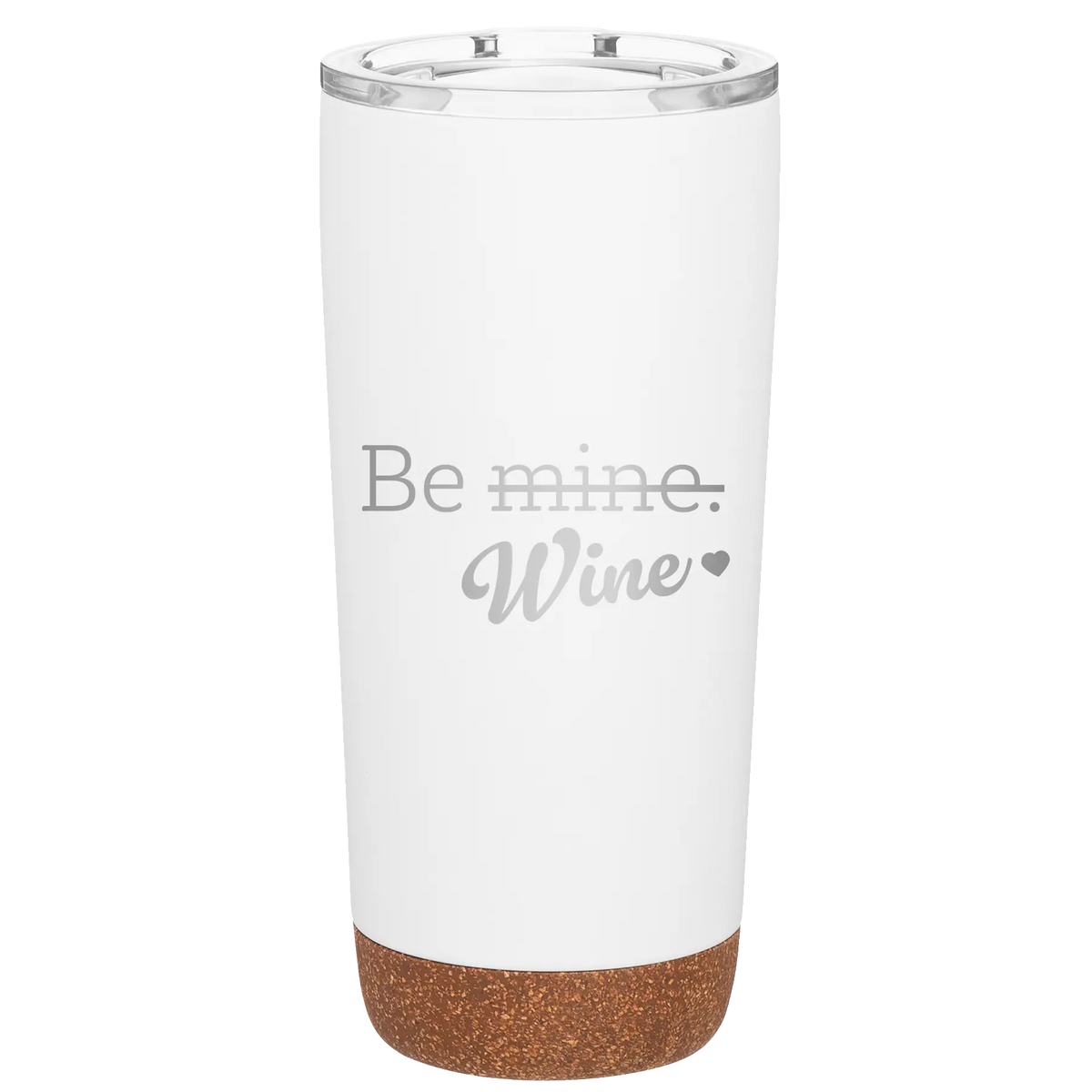 Be Wine 20 oz Tumbler | White