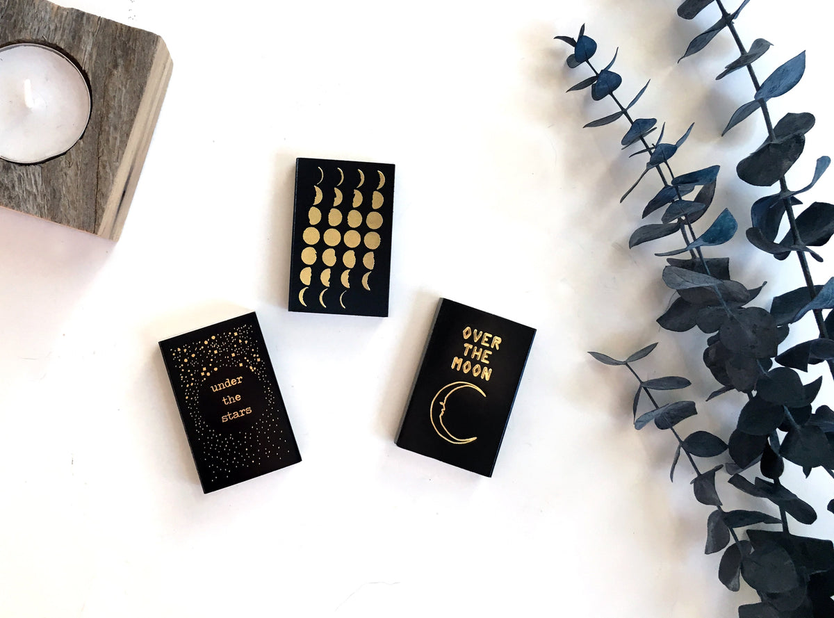 28 Phases of the Moon Matchbox