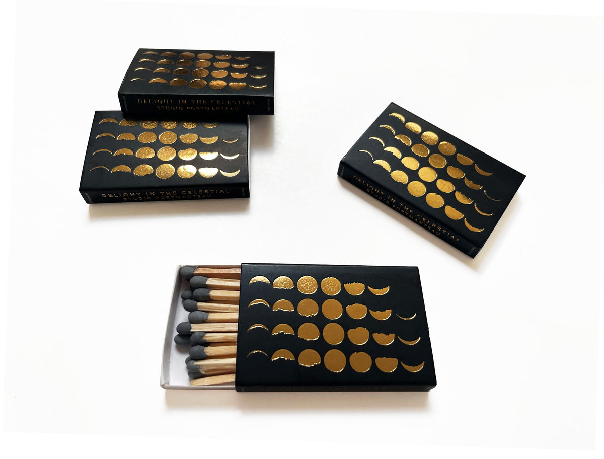 28 Phases of the Moon Matchbox