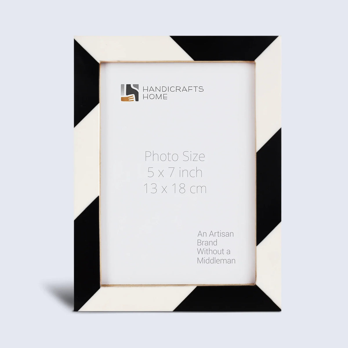 Artisan Bedazzle Black & White Picture Frames 4x6 5x7 8x10