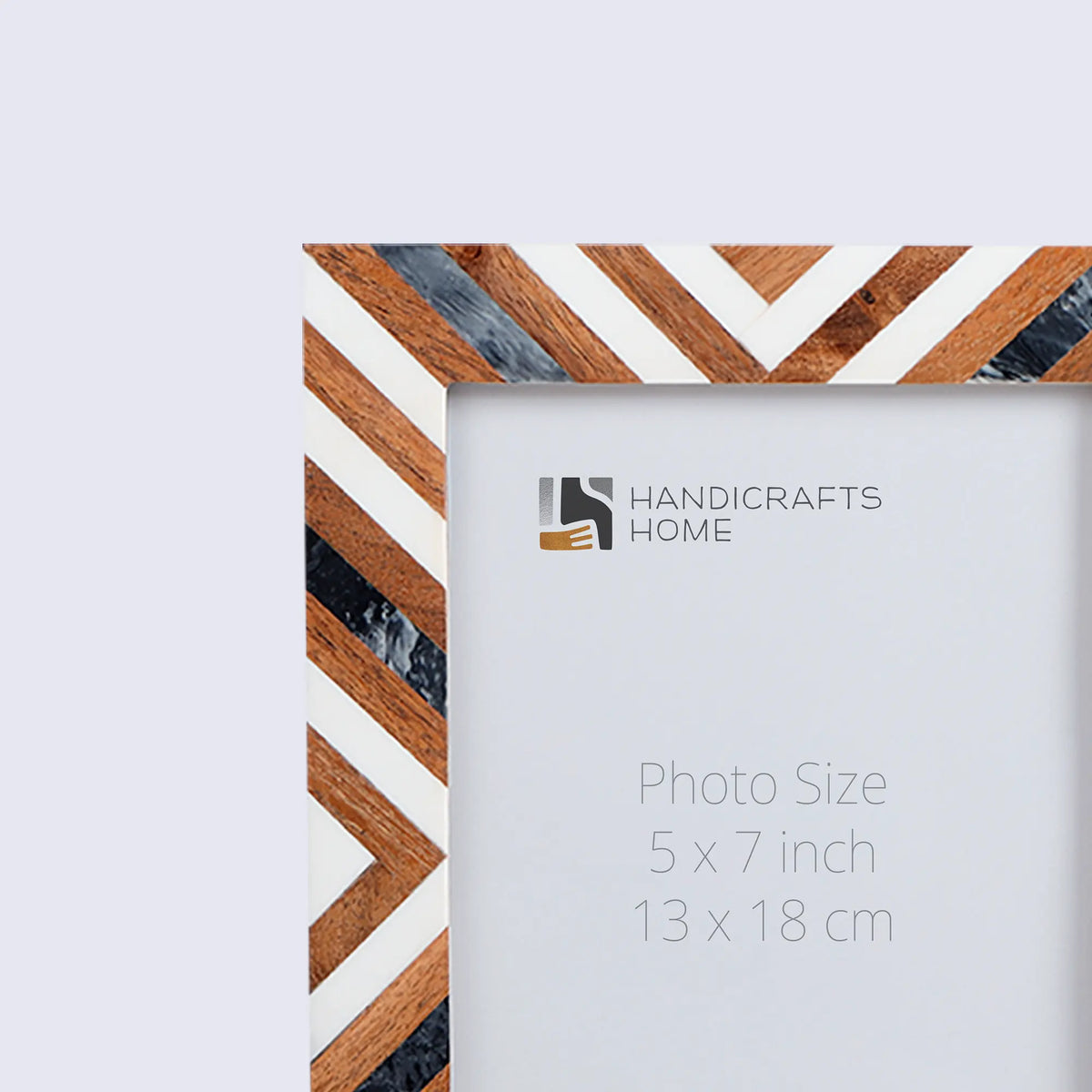 Picture Frames Marquet Cosmo Pattern Resin Inlay Collection in 8 Sizes, Pack of 2