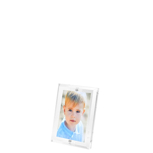 Clear Acrylic 2.5" x 3.5" Beveled Frame