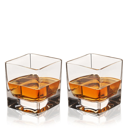 Braque Crystal Rocks Glasses