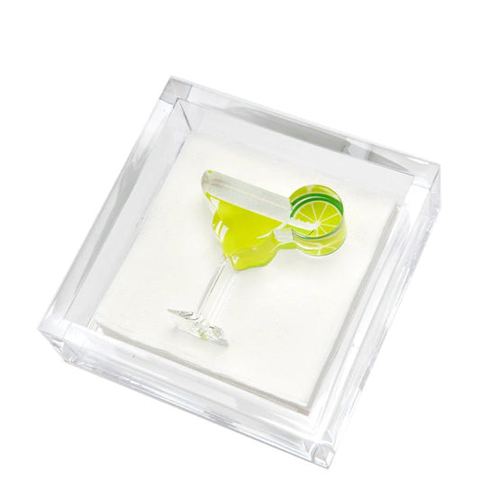 Margarita Acrylic Cocktail Napkin Holder