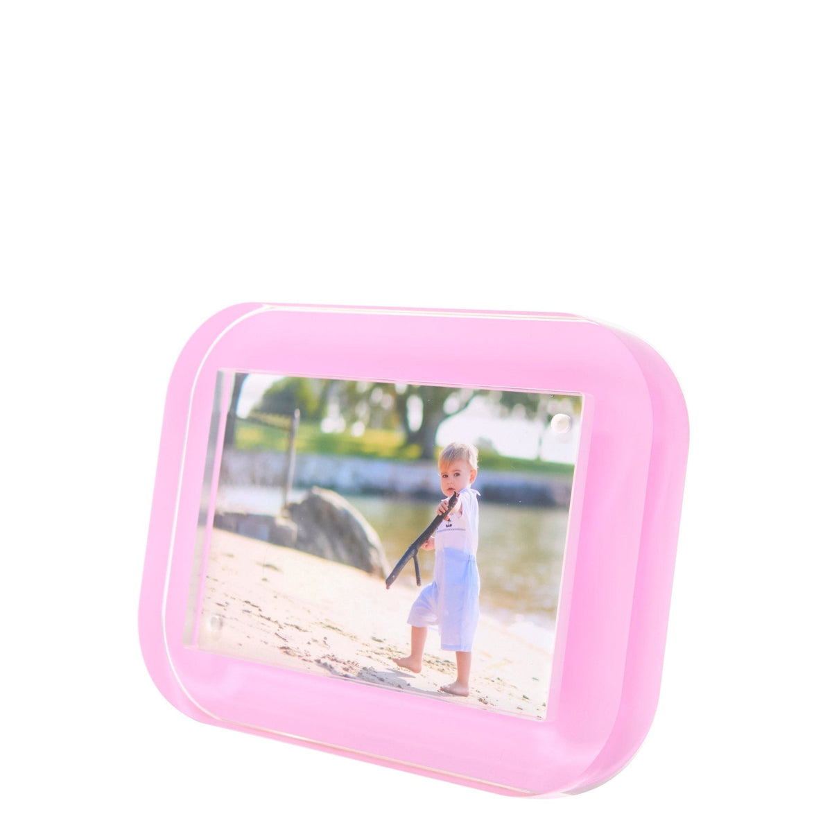 Pastel Pink Acrylic 4" x 6" Pop Frame
