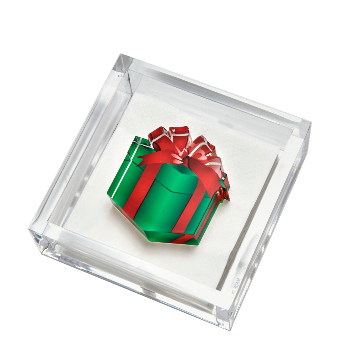 Present Acrylic Cocktail Napkin Holder